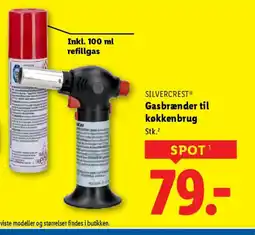 Lidl SILVERCREST® Gasbrænder til køkkenbrug tilbud
