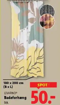 Lidl LIVARNOⓇ Badeforhæng tilbud