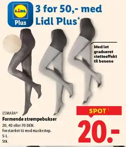 Lidl ESMARA® Formende strømpebukser tilbud