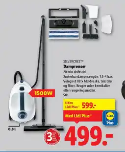 Lidl SILVERCREST® Damprenser tilbud