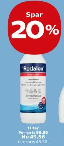 SuperBrugsen Domestos / Harpic / Coop toilet rengøring (område) tilbud