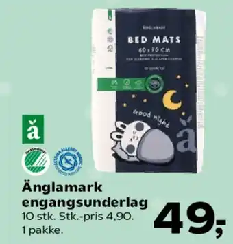 Änglamark engangsunderlag