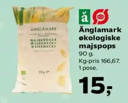 Kvickly Änglamark økologiske majspops tilbud