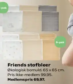 Kvickly Friends stofbleer tilbud