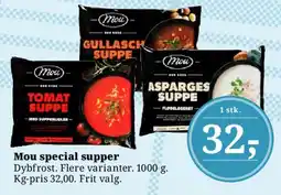 Dagli'Brugsen Mou special supper tilbud