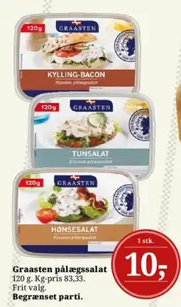 Dagli'Brugsen Graasten pålægssalat tilbud
