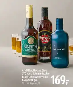 Føtex ArnBitter / Havana Club / Skagerrak tilbud