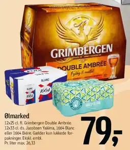 Føtex Ølmarked (Grimbergen Double Ambrée m.fl.) tilbud