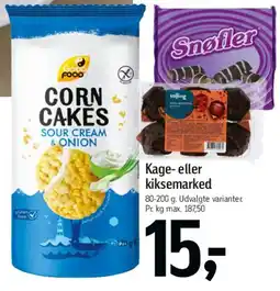 Føtex Corn Cakes - Sour Cream & Onion tilbud