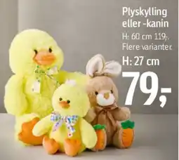 Føtex Plys-kylling eller -kanin tilbud