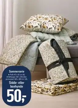 Føtex Sommerserie - Sidde- eller boxhynde tilbud