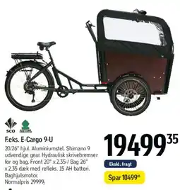 Føtex F.eks. E-Cargo 9-U tilbud