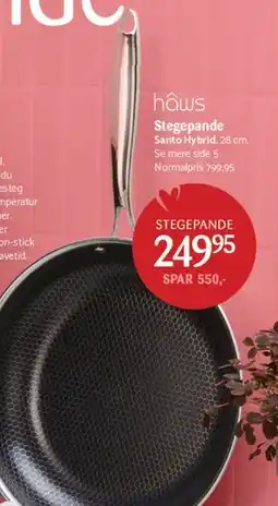 Kop & Kande Stegepande Santo Hybrid 28 cm tilbud