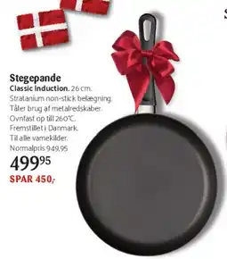 Kop & Kande Stegepande Classic Induction 26 cm tilbud