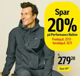 Føtex Performance Nation - softshell jakke & bukser tilbud