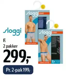 Føtex Sloggi - 2 pakker (små pakker) tilbud