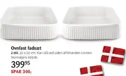 Kop & Kande Ovnfast fadsæt (2 stk.) tilbud