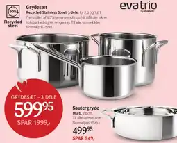 Kop & Kande Grydesæt - 3 dele tilbud