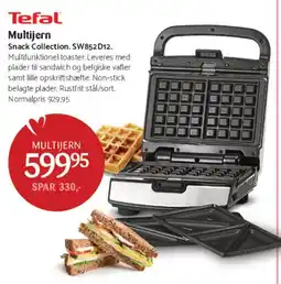 Kop & Kande Tefal Multijern (Snack Collection SW852D12) tilbud