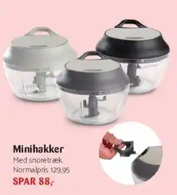 Kop & Kande Minihakker tilbud