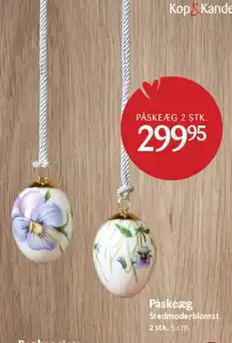 Kop & Kande Påskeæg (2 stk.) tilbud