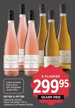 MENY Peter & Peter (6 flasker) tilbud