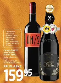 MENY Casalforte Amarone / AN/2 tilbud
