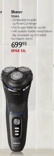 Kop & Kande Shaver S3344 tilbud