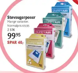 Kop & Kande Støvsugerposer tilbud