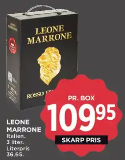 MENY Leone Marrone Rosso (3 L boks) tilbud