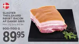 MENY Røget bacon af dansk gris tilbud
