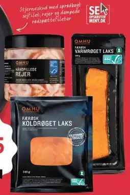 MENY Omhu færsk varmrøget laks tilbud