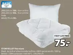 JYSK Storfjellet / Basic pude/dyne tilbud