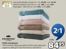 JYSK NORA håndklæde (Kronborg) tilbud