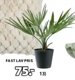 JYSK Kunstig plante i potte tilbud