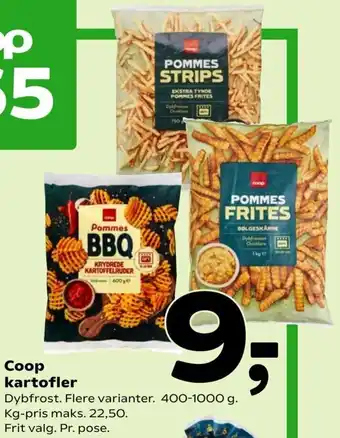 Coop 365 Coop Kartofler 400-1000 g tilbud