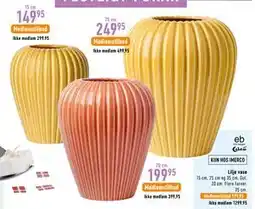 Imerco Lilje vase, Medlemspris tilbud