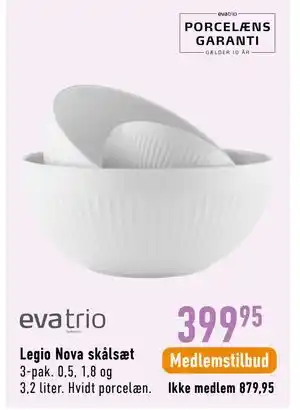 Imerco Legio Nova skålsæt tilbud
