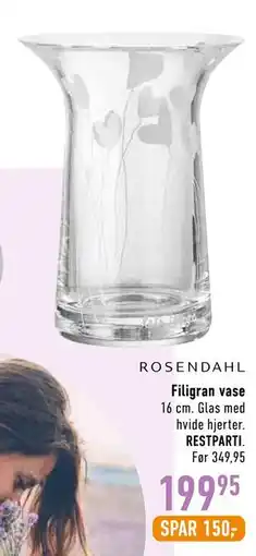 Imerco Filigran vase tilbud