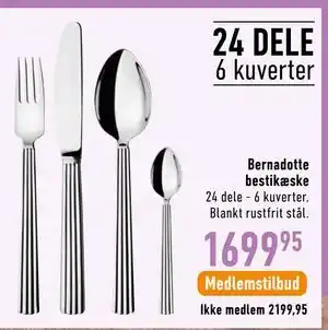 Bernadotte bestikæske