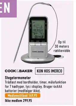 Imerco Stegetermometer tilbud