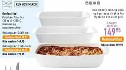 Imerco Ovnfast fad tilbud