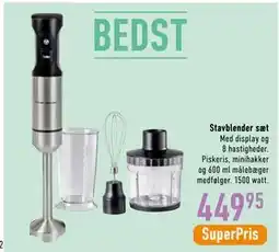 Imerco Stavblender sæt tilbud