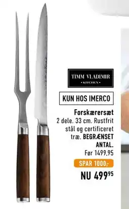 Imerco Forskærersæt tilbud