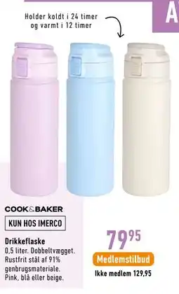 Imerco Drikkeflaske tilbud