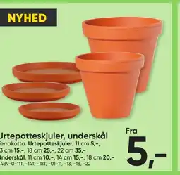 BigDollar Urtepotteskjuler, underskål tilbud