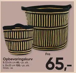 BigDollar Opbevaringskurv tilbud