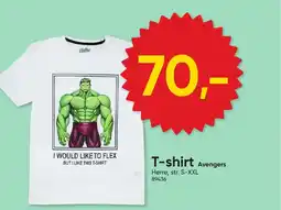 BigDollar T-shirt Avengers tilbud