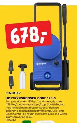 jem & fix HØJTRYKSRENSER CORE 125-5 tilbud