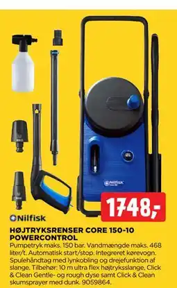 jem & fix HØJTRYKSRENSER CORE 150-10 POWERCONTROL tilbud